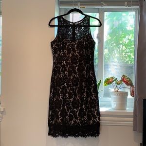 White House Black Market black lace dress
